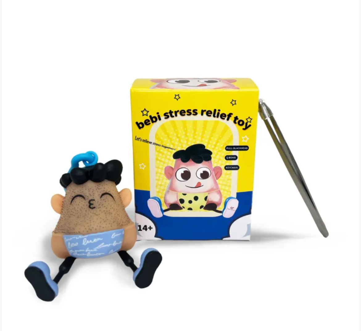 Stress Relief Squeeze Toy — Fun Character Fidget Ball
